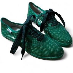 Grass green rubber duck brand tennis shoes 38